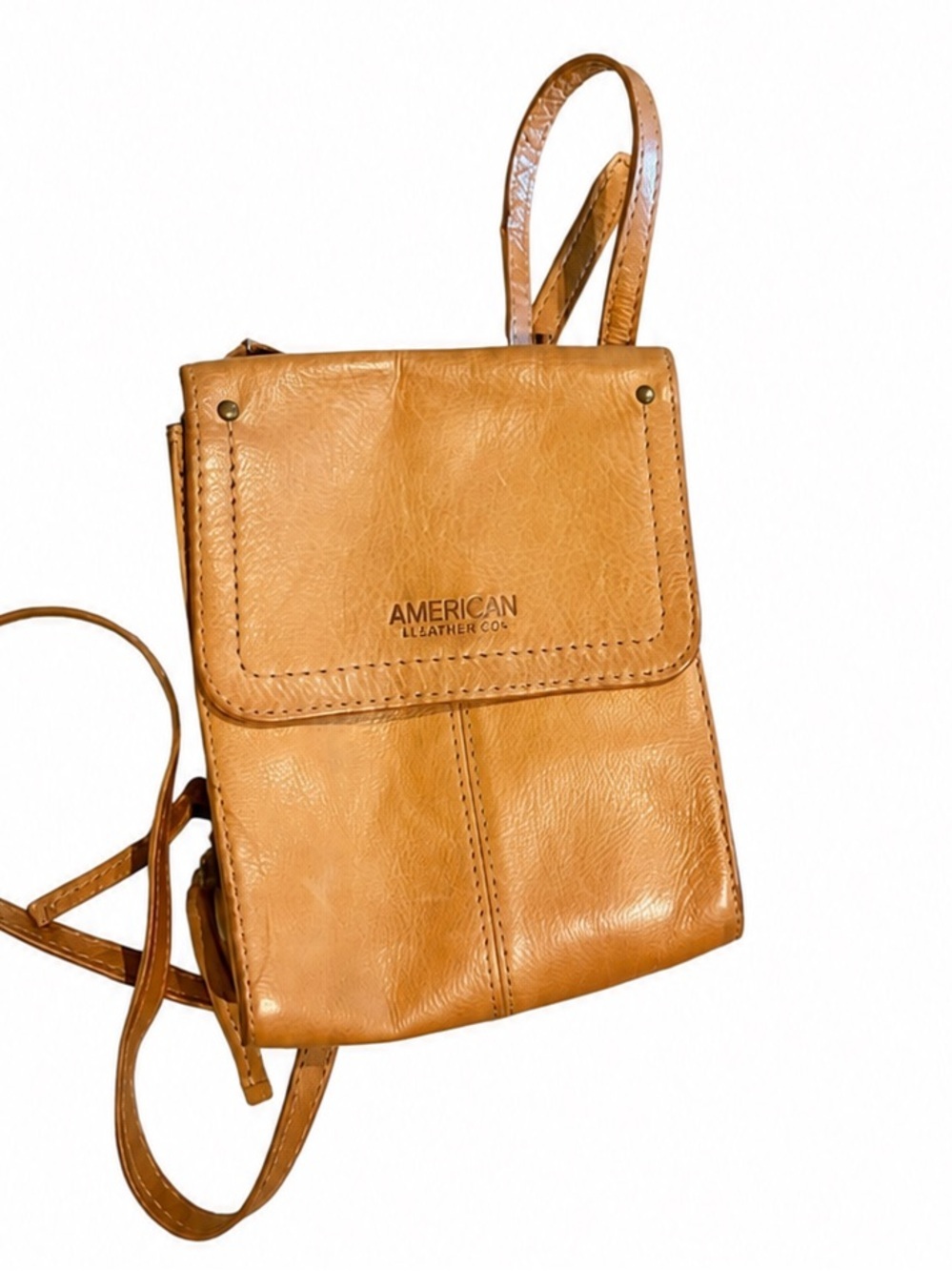 American Leather Co. Leather Crossbody Bag